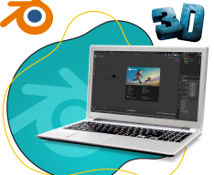 Blender - КИБЕРшкола программирования для детей, компьютерные курсы для школьников, начинающих и подростков - KIBERone г. Серпухов