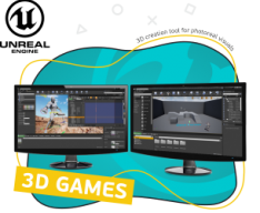 Unreal Engine 4. Игровой движок - КИБЕРшкола программирования для детей, компьютерные курсы для школьников, начинающих и подростков - KIBERone г. Серпухов