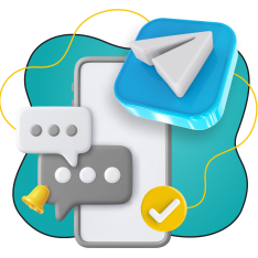 Создание Mini App для Telegram - КИБЕРшкола программирования для детей, компьютерные курсы для школьников, начинающих и подростков - KIBERone г. Серпухов