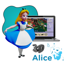 Alice 3d - КИБЕРшкола программирования для детей, компьютерные курсы для школьников, начинающих и подростков - KIBERone г. Серпухов