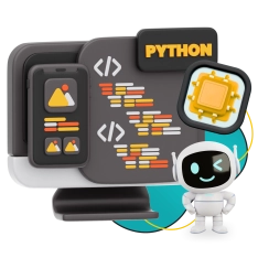 Мой первый сайт с мозгами: Python + AI - КИБЕРшкола программирования для детей, компьютерные курсы для школьников, начинающих и подростков - KIBERone г. Серпухов