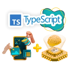 TypeScript + AI: создаём умные веб-приложения - КИБЕРшкола программирования для детей, компьютерные курсы для школьников, начинающих и подростков - KIBERone г. Серпухов