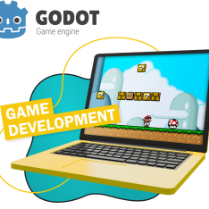 Godot.  Основа создания легендарных игр - КИБЕРшкола программирования для детей, компьютерные курсы для школьников, начинающих и подростков - KIBERone г. Серпухов