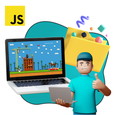 Программирование на JavaScript. Учимся создавать игры! - КИБЕРшкола программирования для детей, компьютерные курсы для школьников, начинающих и подростков - KIBERone г. Серпухов